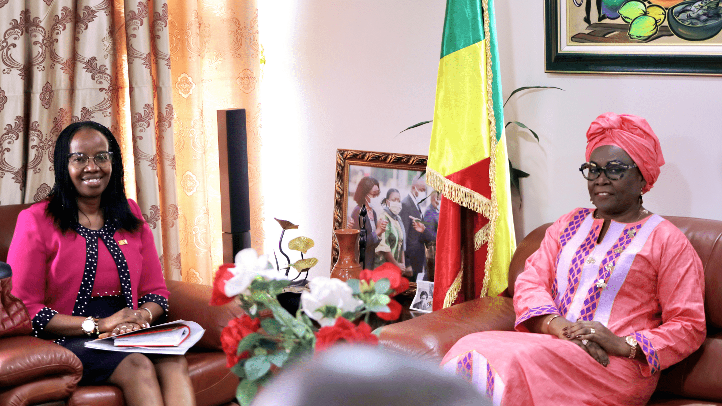 La Représentante de l'UNFPA en audience avec la Ministre des Affaires Sociales