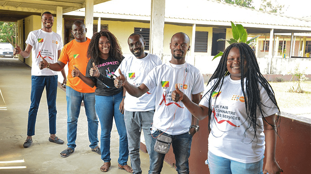 Les jeunes du Congo s'engagent à lutter contre le vih/sida et la tuberculose