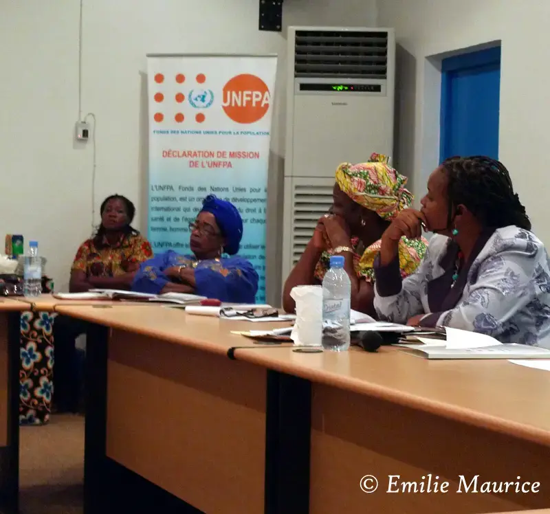 Les femmes parlementaires reçues par le Représentant de l’UNFPA